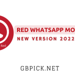 Download Red WhatsApp Mod Apk Latest Version 13.25 Updated 2022