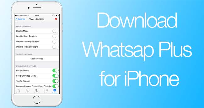 WhatsApp Plus for iPhone