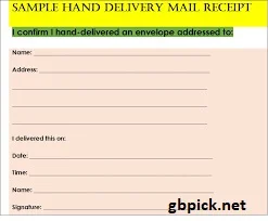 Delivery Confirmation and Return Receipt-gbpick.net